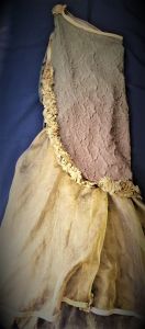 Kids Costumes to Hire - Fairy, medieval -Olive Green Dress -GIRL 